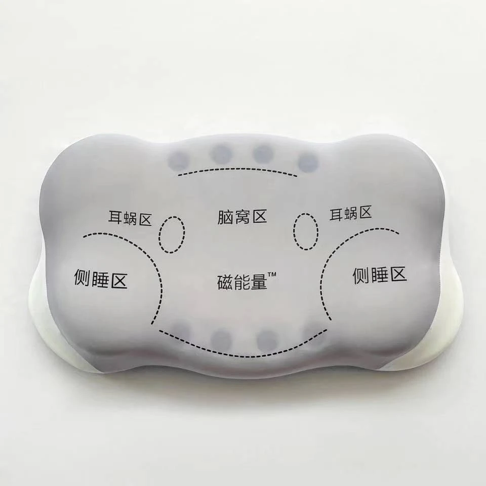 【LULEKW】试睡30天云朵颈椎舒适磁石枕头成人慢回弹护颈能量小灰枕