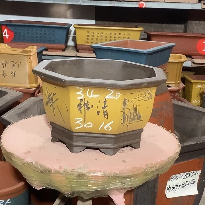 紫砂花盆花盆包邮