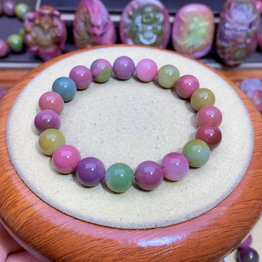 玛瑙手链未镶嵌丰****师盐源