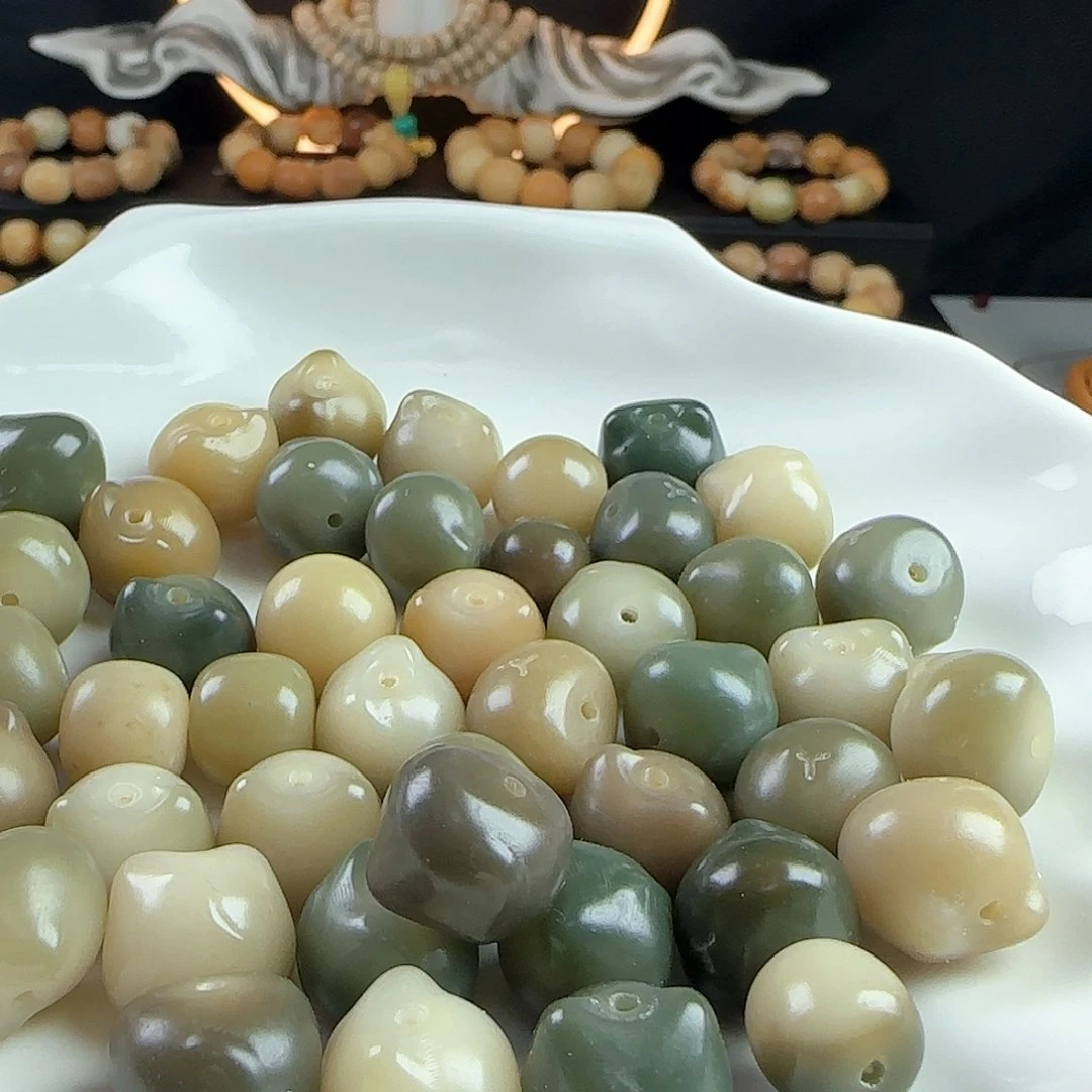 菩提根/象牙果手串卡14表情猫头20颗➕2颗