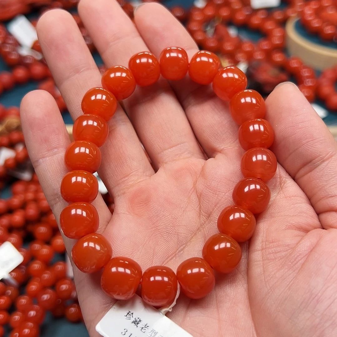 南红玛瑙未镶嵌手串