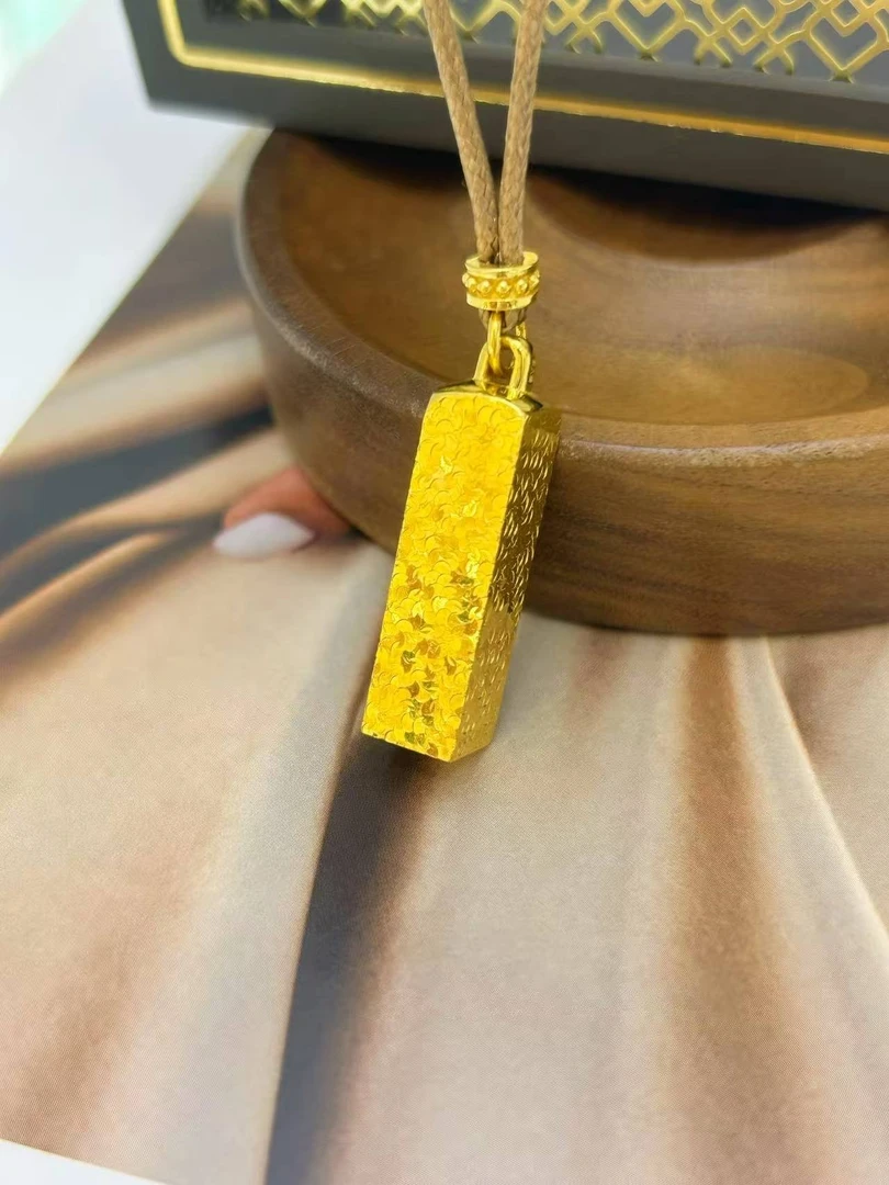 【小鹏黄金】足金999 四方来财吊坠13.66 12.77