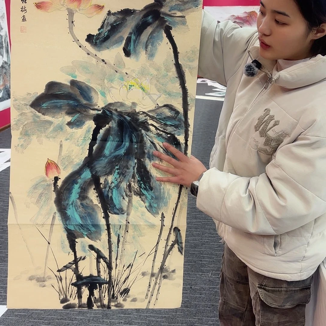 国画国画作品纯手绘