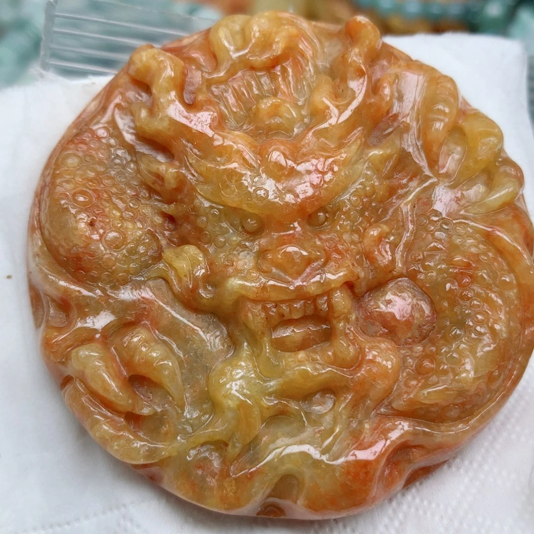 翡翠未镶嵌项链珠子珠