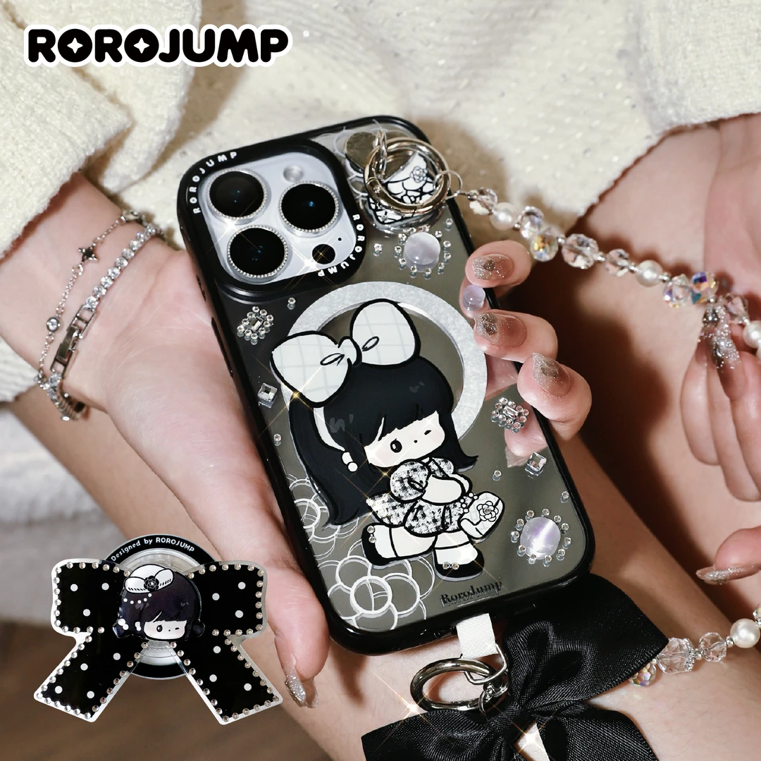 【达人】肉肉酱可可小姐磁吸手机壳适用iPhone16/15华为mate60pro+