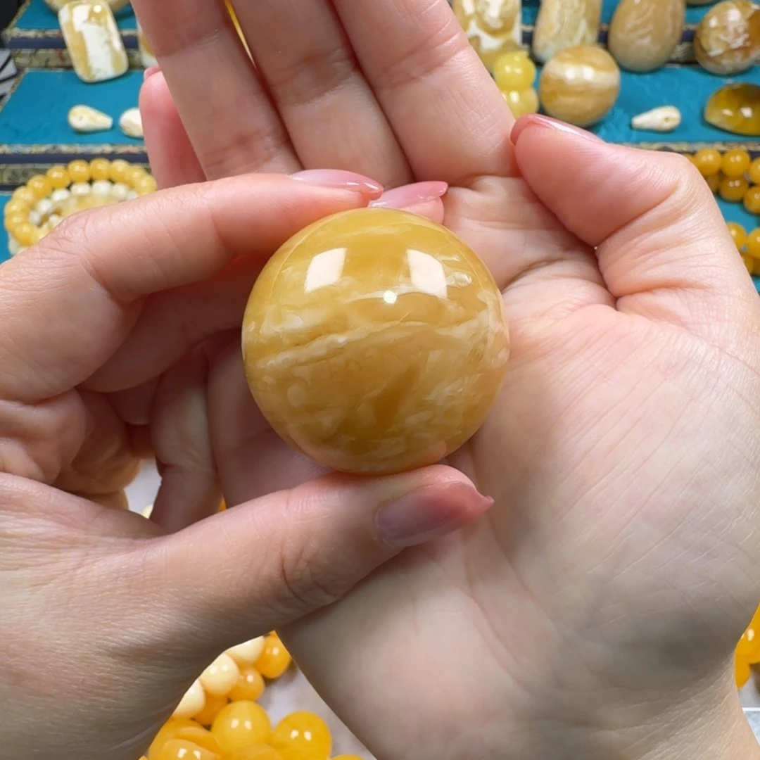 琥珀未镶嵌手链蜜蜡