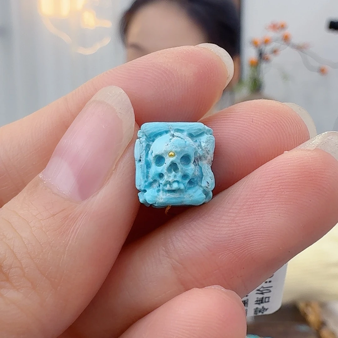 绿松石未镶嵌珠宝半成品