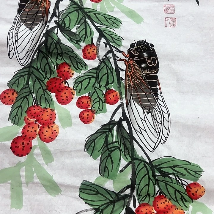 国画本人纯手绘作品欣赏