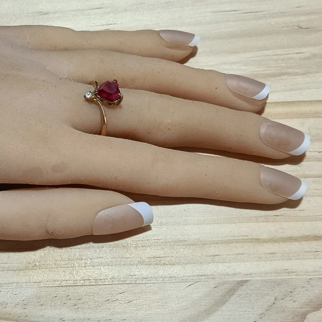 合金锆石戒指 铜合金 欧美小众风新款简约轻奢开口指环时尚百搭