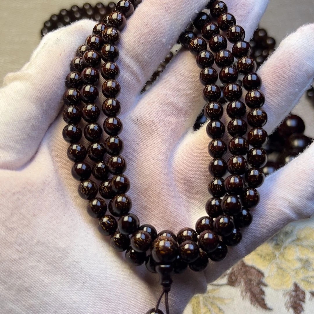 檀香紫檀（小叶紫檀）0.6 108颗满天星