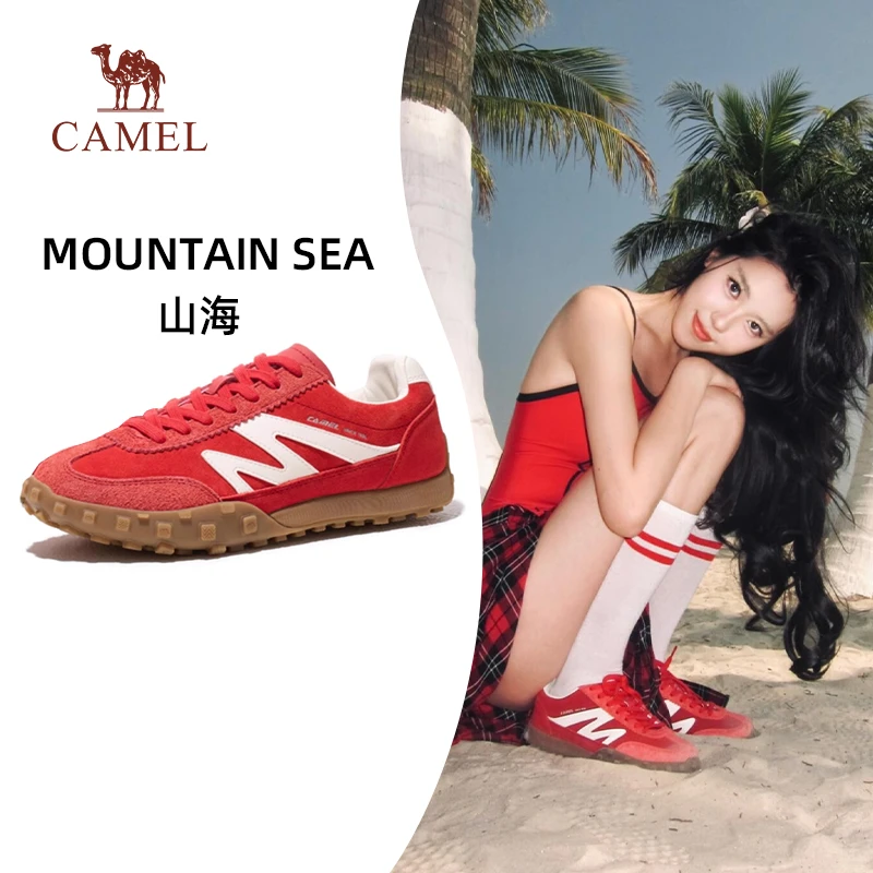 流光风骆驼山海德训鞋子户外爬山徒步女鞋男鞋复古板鞋休闲情侣鞋