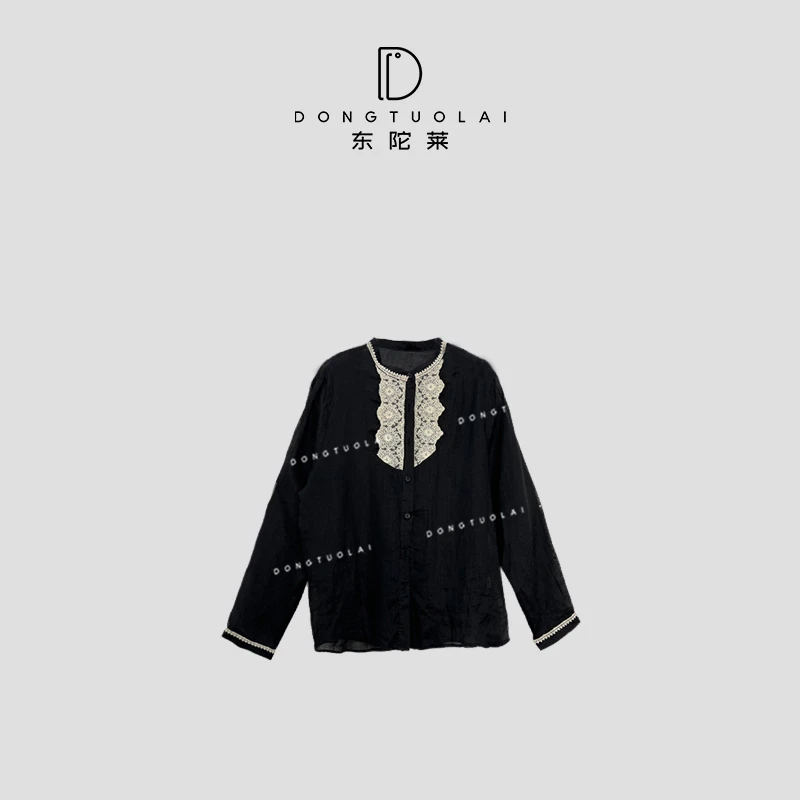 《爱丁堡》衬衫气质常规款休闲百搭休闲宽松时尚长袖夏季