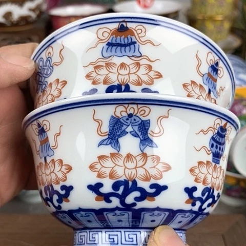 景德镇陶瓷藏式茶碗