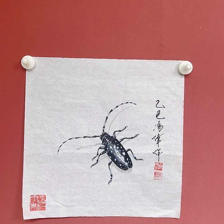 国画冯老师手绘作品