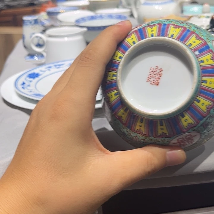景德镇陶瓷饭碗11.5