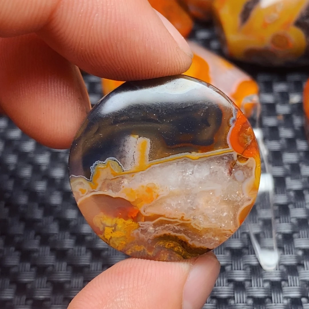 玛瑙/玉髓吊坠(不含链)未镶嵌许*呦