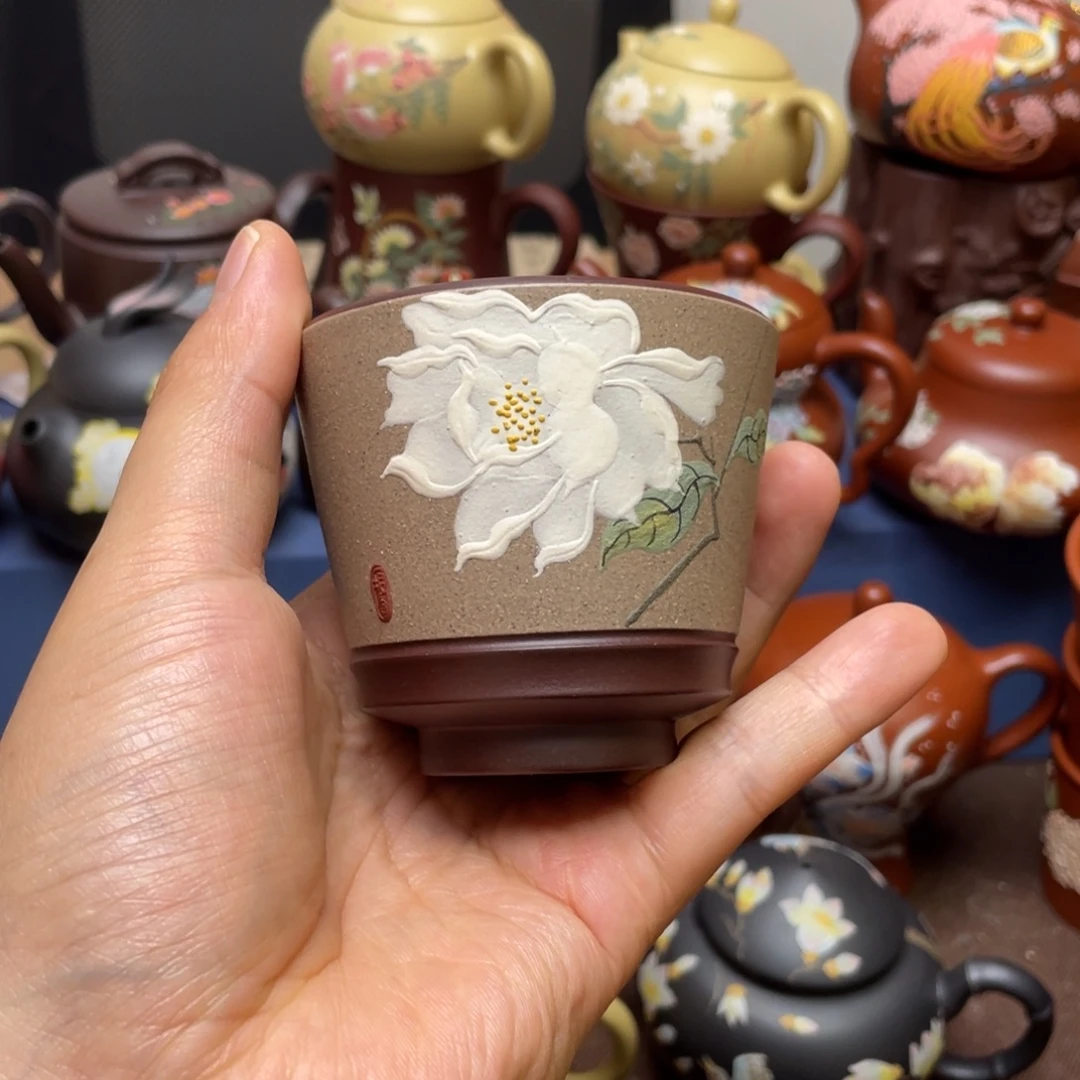 茶杯紫砂紫砂主人杯130cc