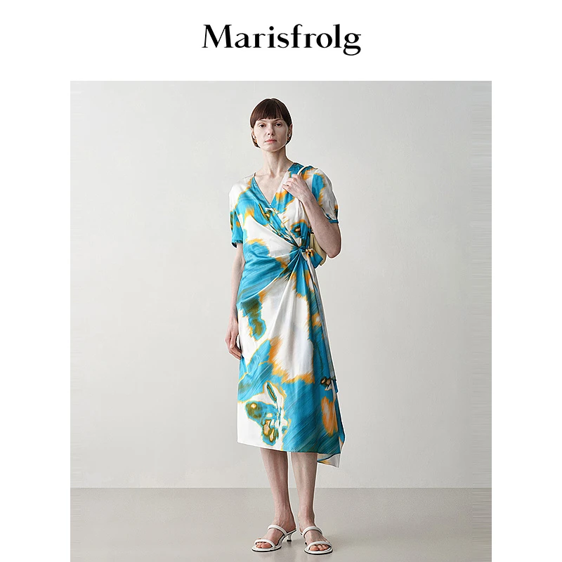 【羊羊专属】Marisfrolg玛丝菲尔气质女士连衣裙