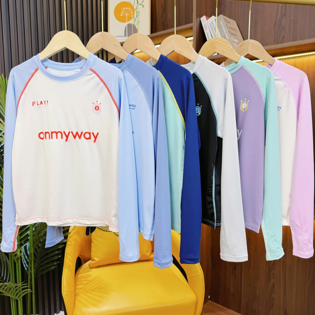 儿童防晒长袖2025春夏季新款中大童休闲时尚百搭拼接上衣9026