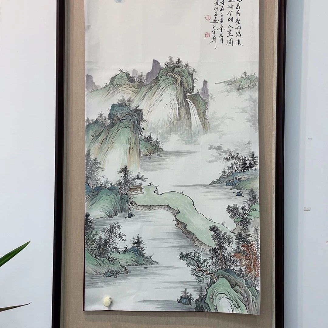 国画凌行志老师手绘国画精品