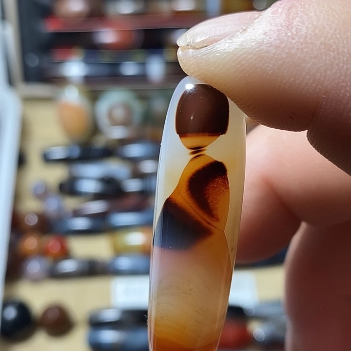 玛瑙/玉髓合金颈饰