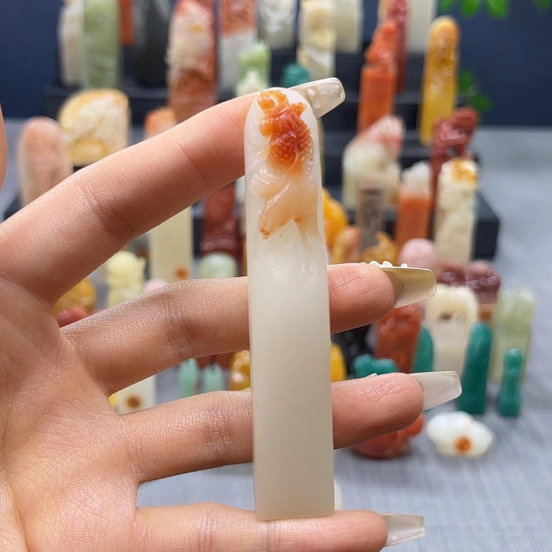 巴林石印石包邮包刻9481