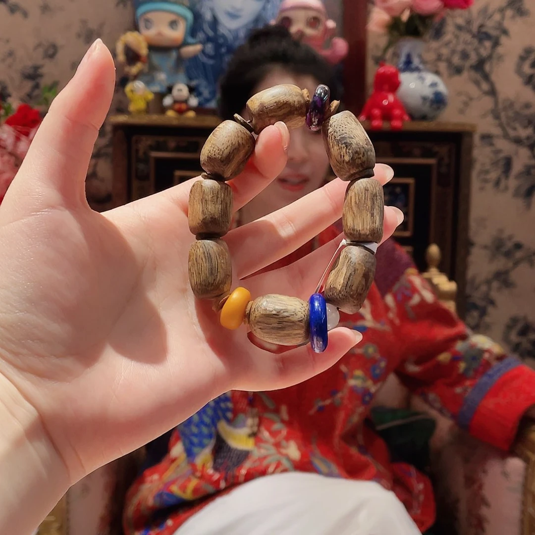 沉香手串小*儿奇楠沉香