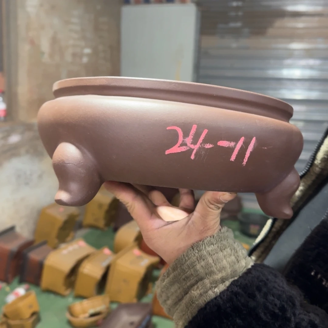 紫砂花盆紫砂花盆