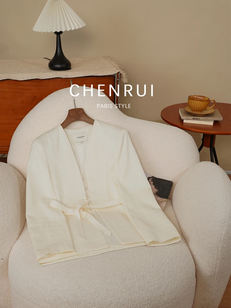 2025新款气质定格西装外套上衣1140