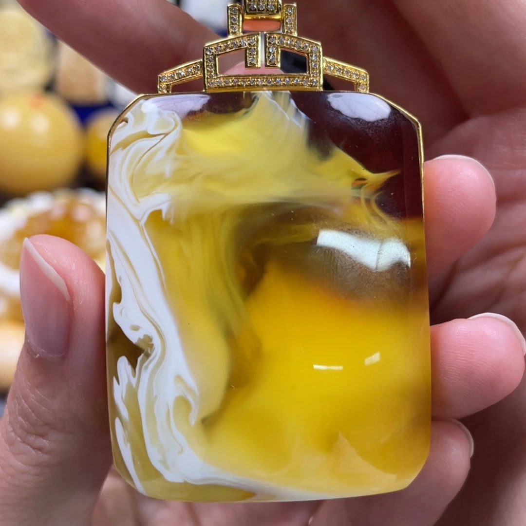 裸石蜜蜡未镶嵌琥珀蜜蜡