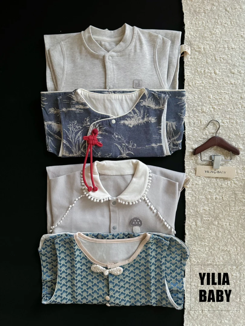 YiliaBaby*国风穿搭之小月龄宝宝日常新中式套装｜东方至美