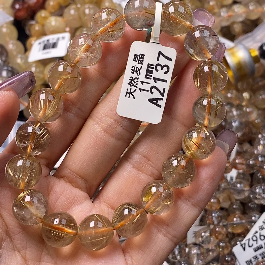 水晶未镶嵌手链水