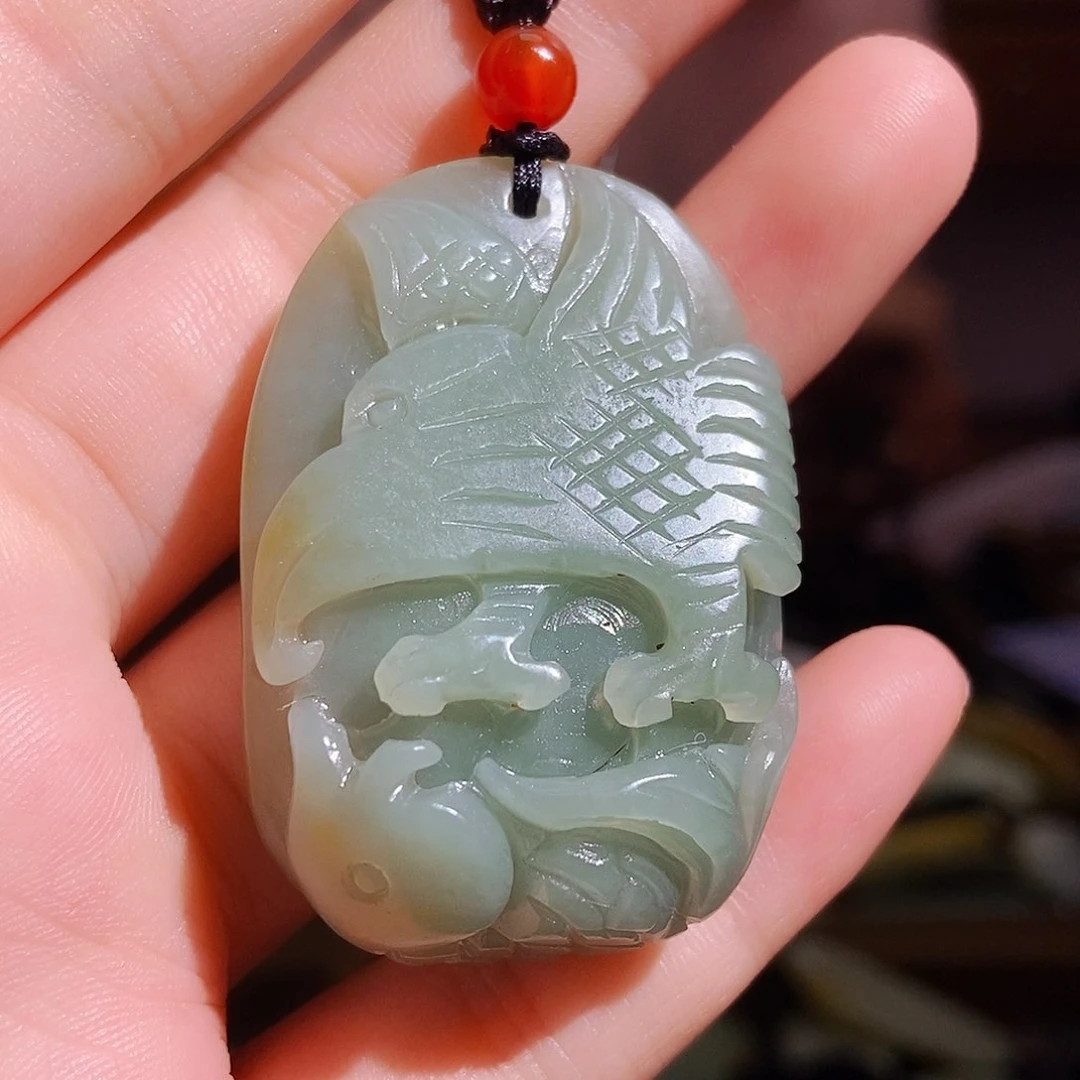 颈饰未镶嵌和田玉