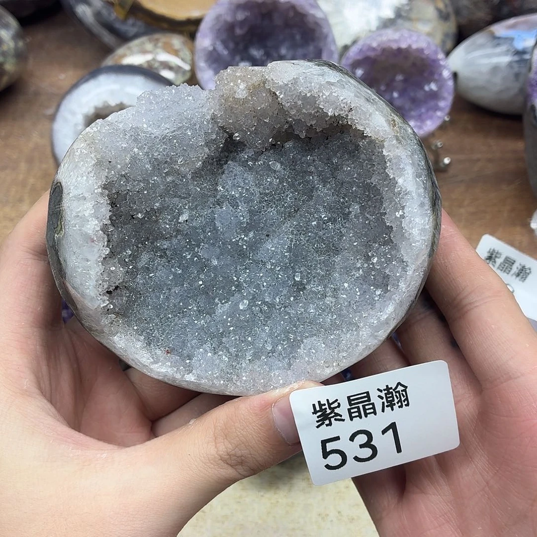 大型摆件（非配饰）未镶嵌紫晶