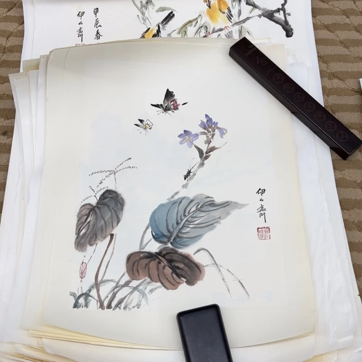 国画花鸟等多种鸟类的栖息地和