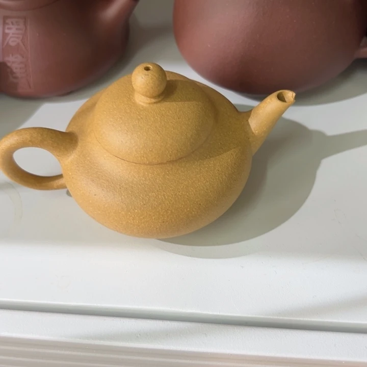 茶壶紫砂黄金梨子瑕疵100cc