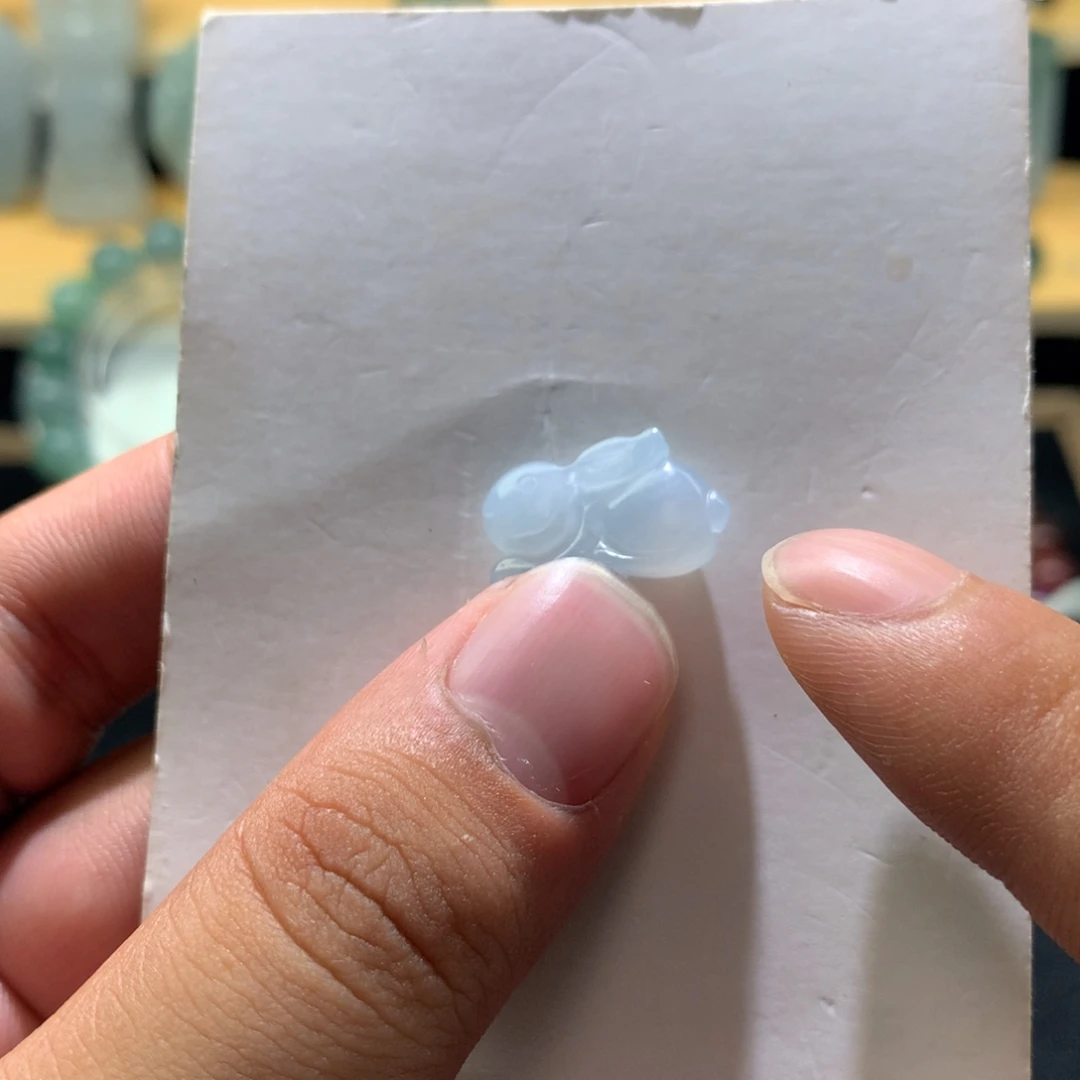 翡翠未镶嵌颈饰000