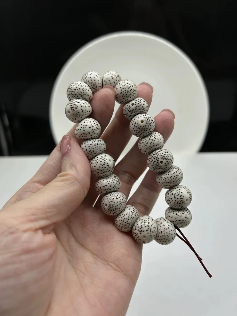 独款肥嘟嘟蒜瓣大肠海南脱脂顺白15正月小细星单圈手持星月菩提