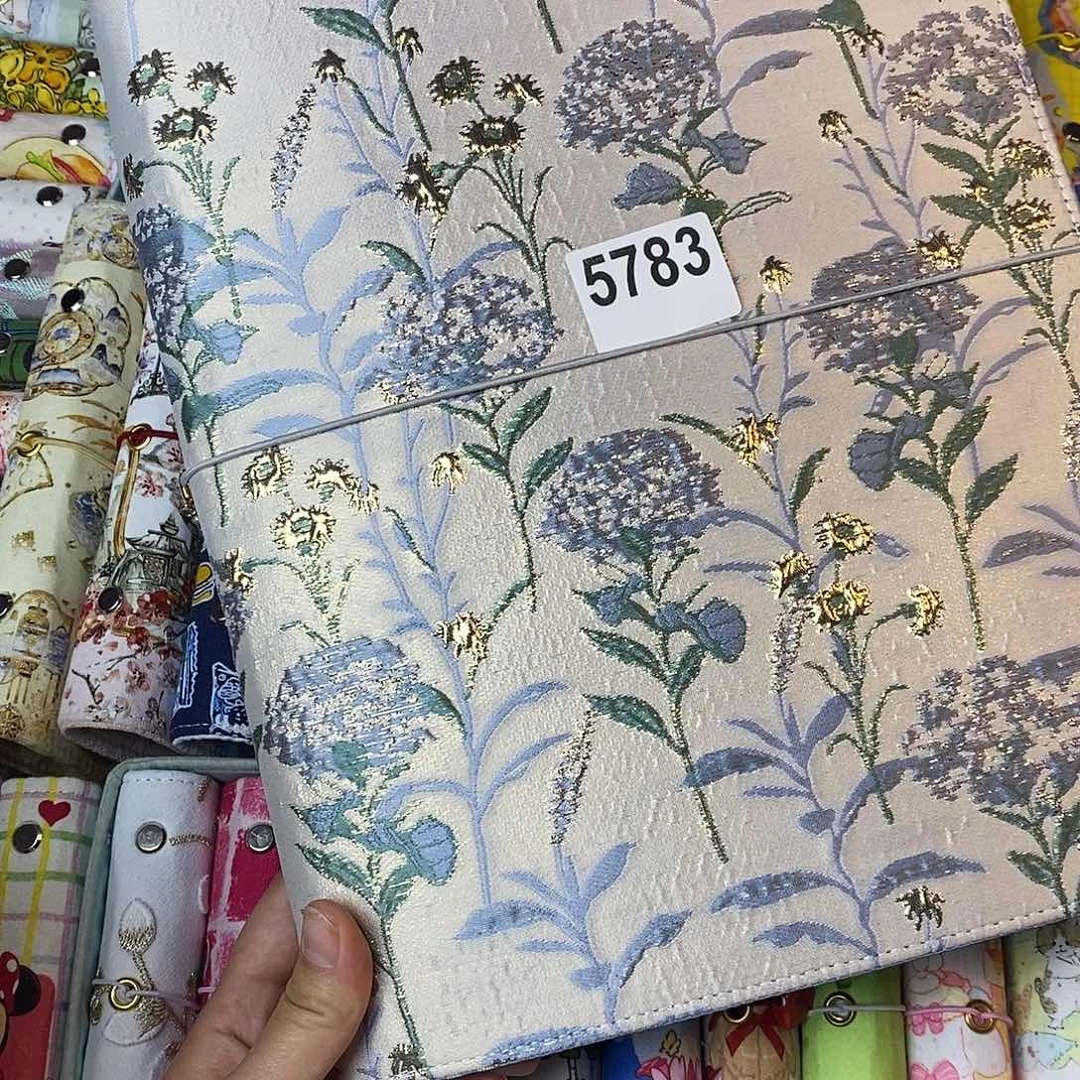 织绣A4活页收纳册5783