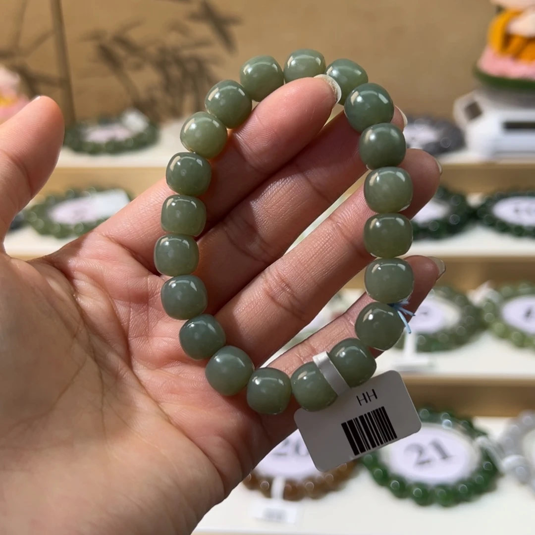 和田玉未镶嵌手串