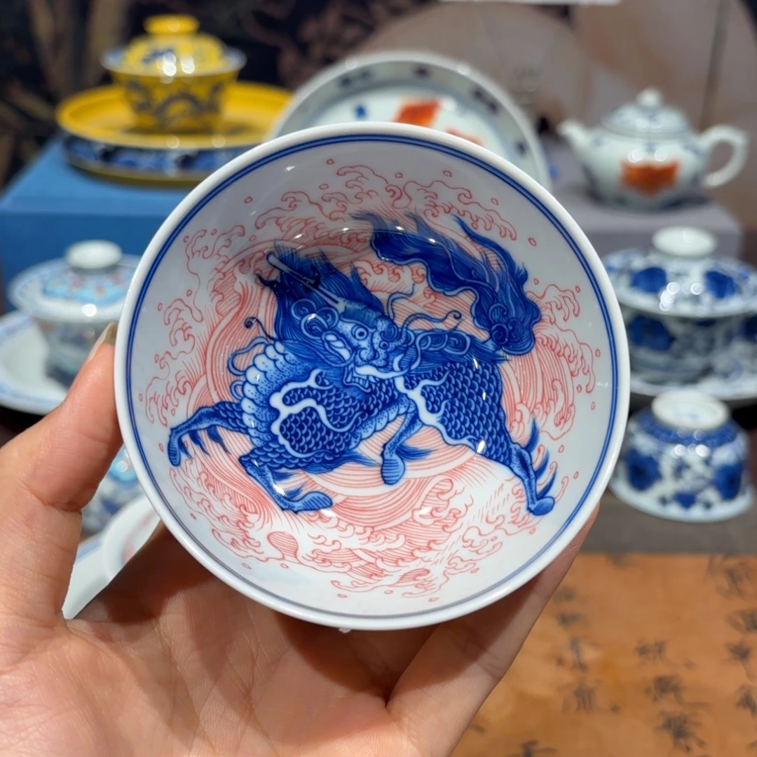 手工手绘陶瓷茶具