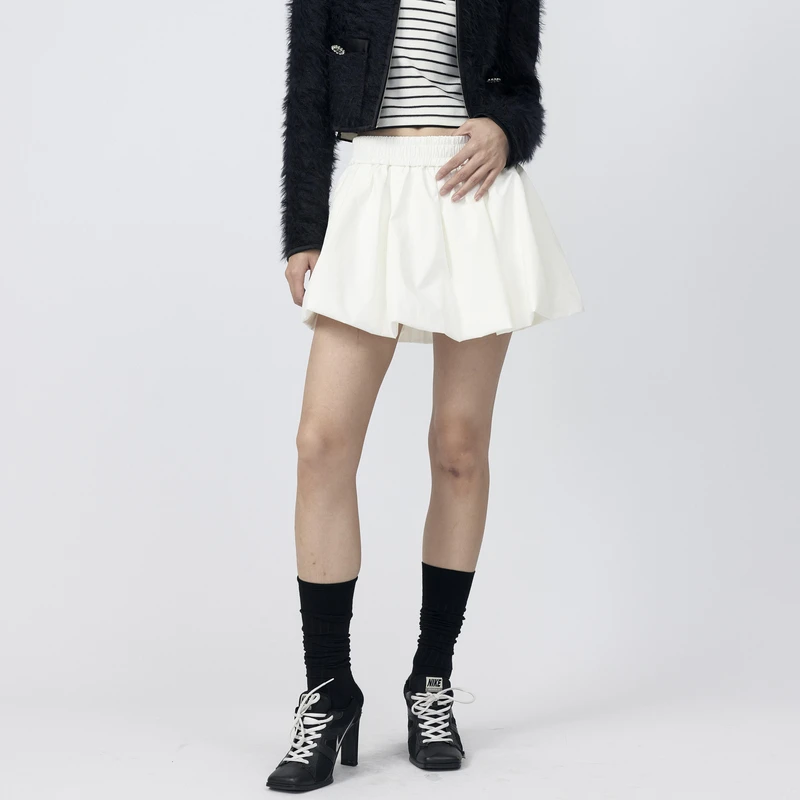 REVAN芮范樱桃系列蓬松质感云朵裙短裙RM91501332