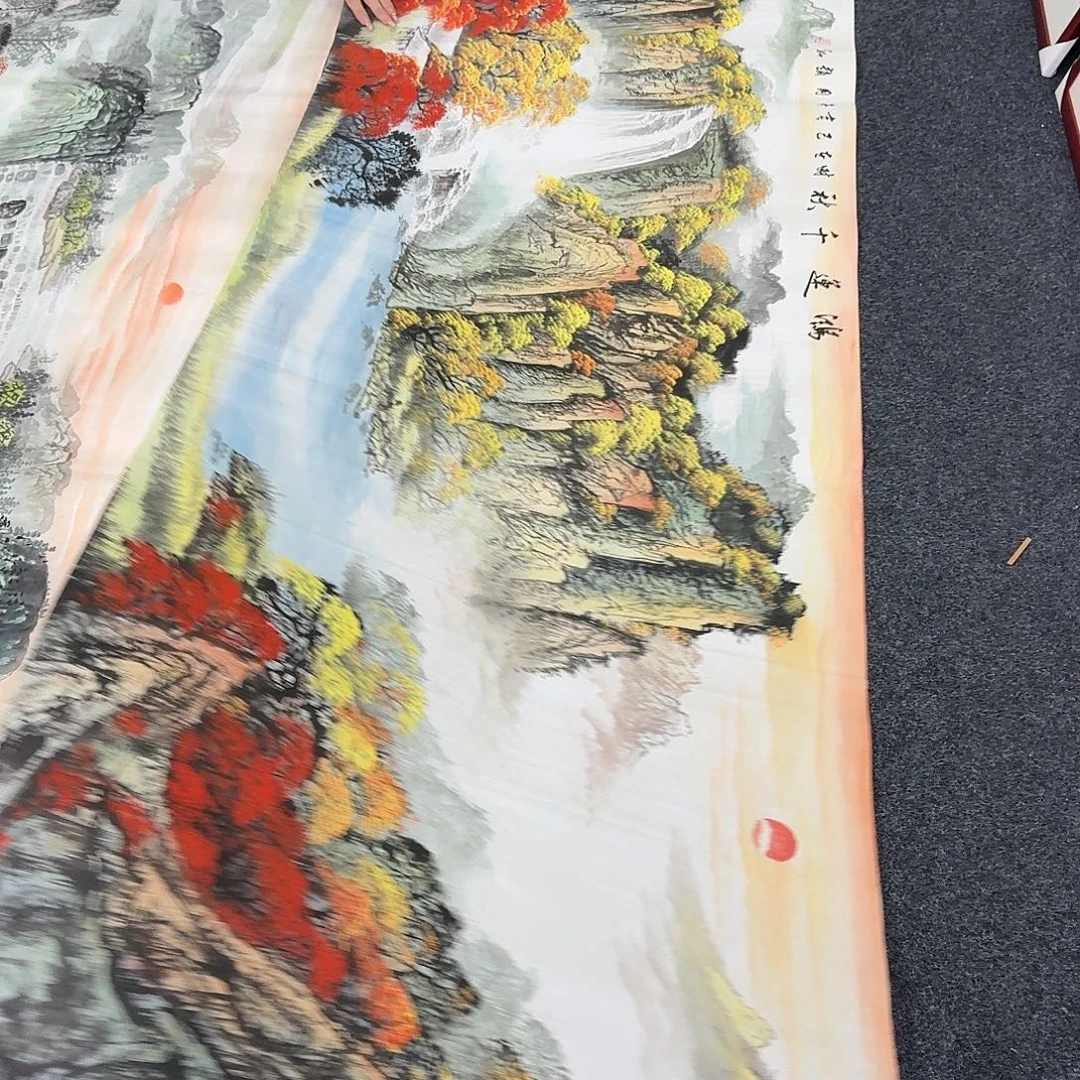 纯手绘国画作品作品