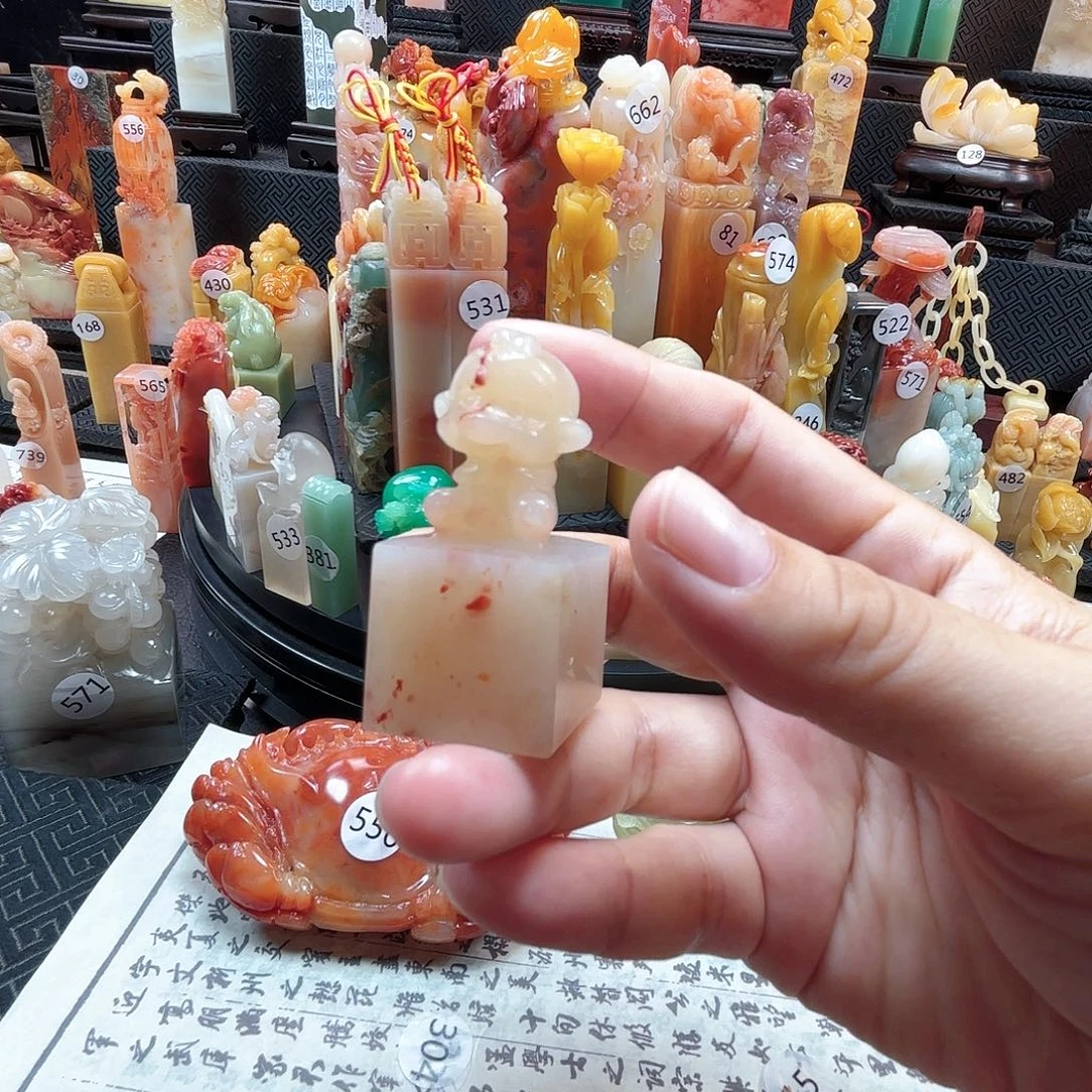 寿山石其他猴子印章