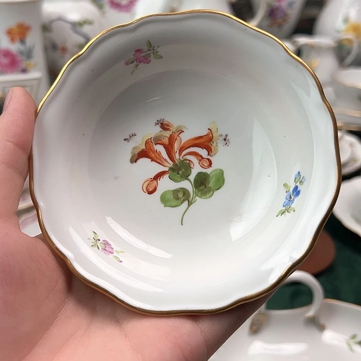 梅森二等花卉小碗