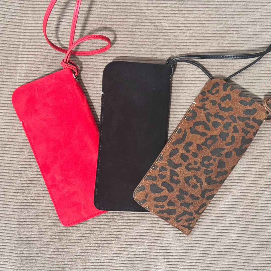 CHERIEWANG【初发蔷薇】原创真皮设计款眼镜袋