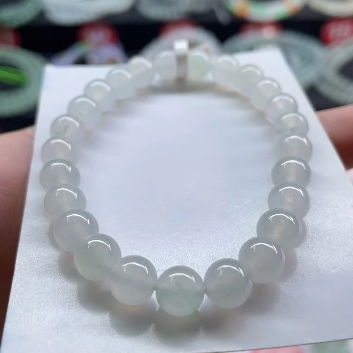 未镶嵌手链翡翠卡7,4