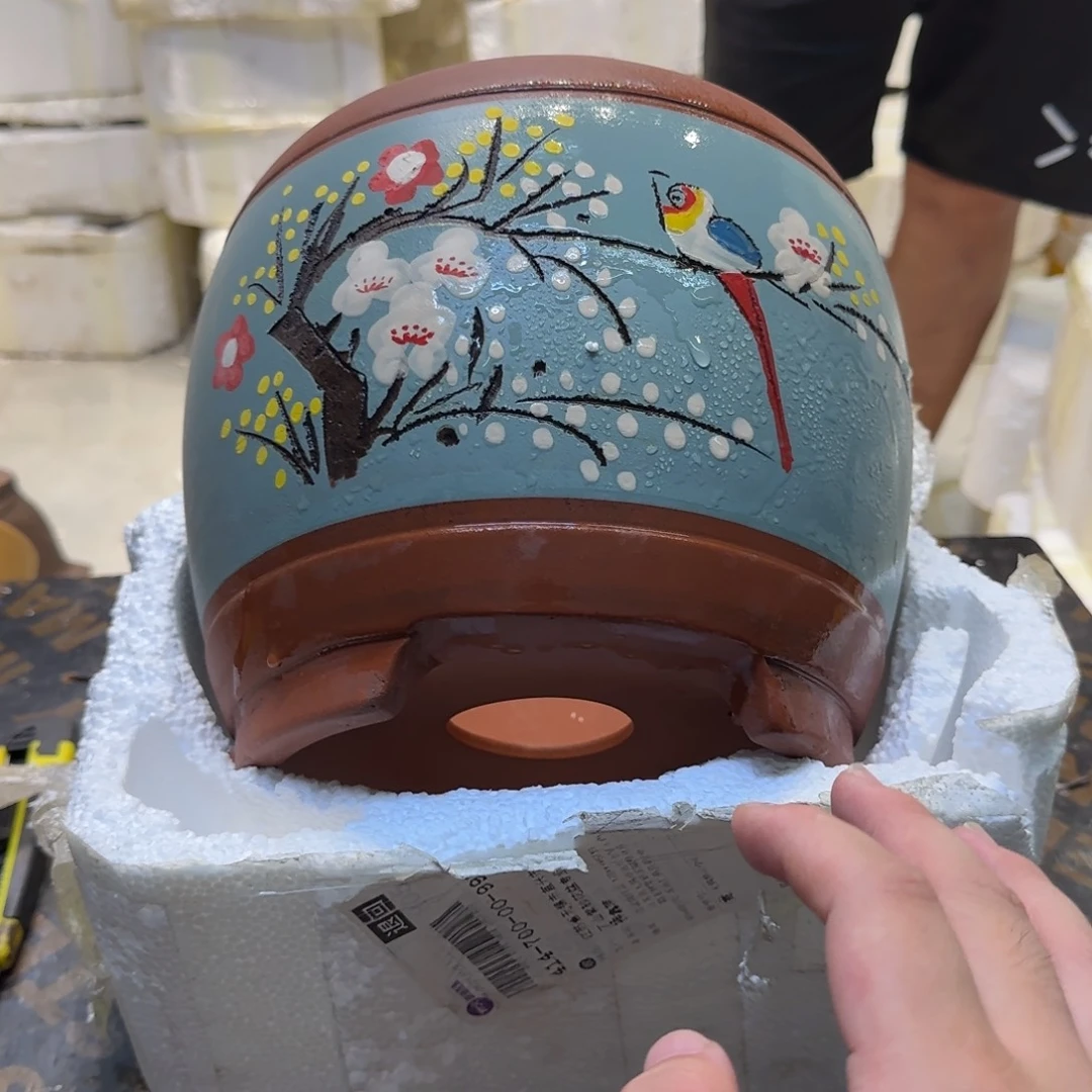 紫砂花盆口径25.20口径