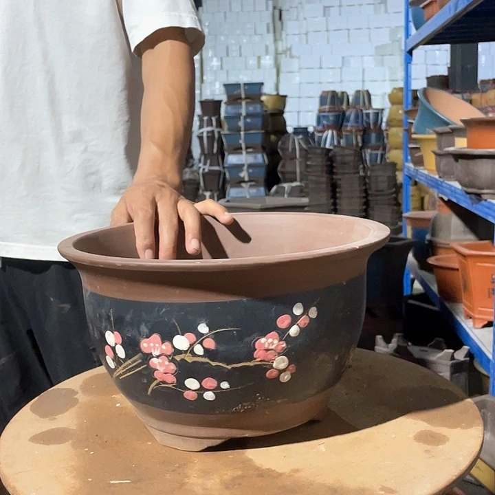 T004中号花盆花盆
