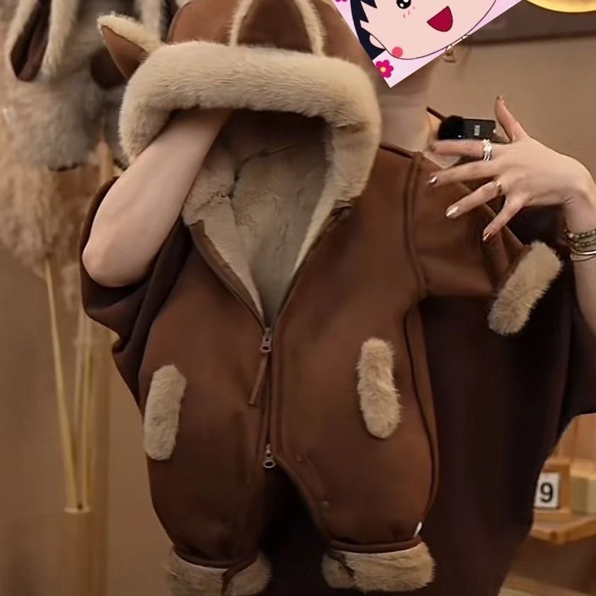 婴幼儿冬季加厚保暖加绒连体衣男女童休闲宽松外穿爬服宝宝哈衣潮